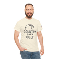 Load image into Gallery viewer, Country Over Cult – Eagle Patriotic Tee

