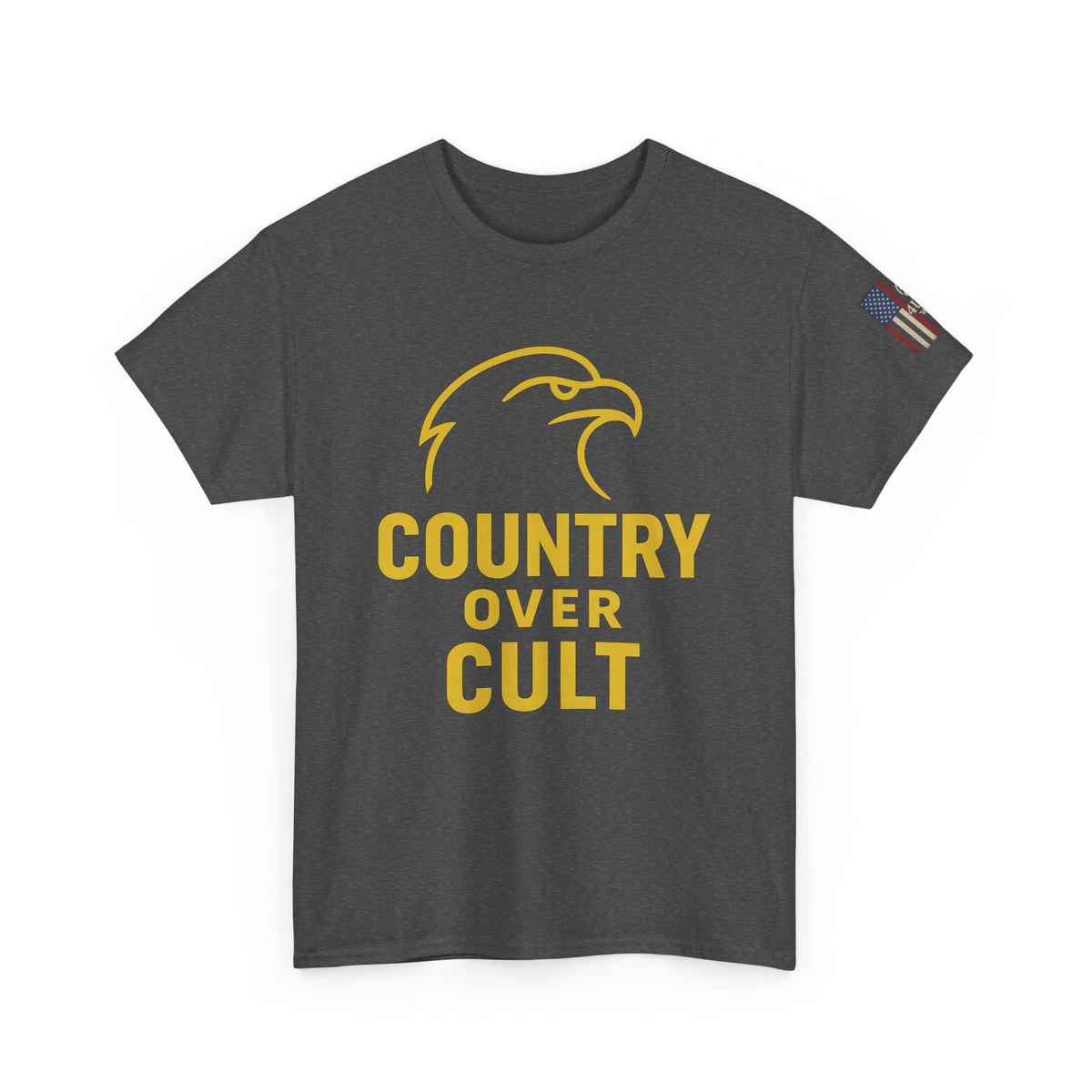 Country Over Cult – Eagle Patriotic Tee