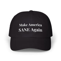 Load image into Gallery viewer, Make America SANE Again – Adjustable Cotton Hat
