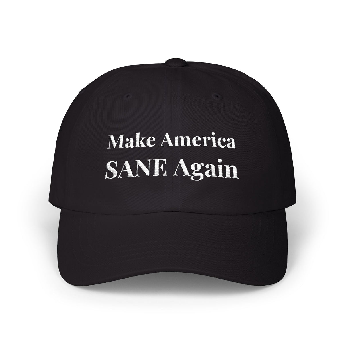 Make America SANE Again – Adjustable Cotton Hat