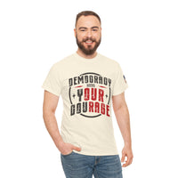 Load image into Gallery viewer, Democracy Needs Your Courage | Bold Patriotic Tee
