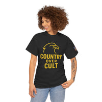 Load image into Gallery viewer, Country Over Cult – Eagle Patriotic Tee
