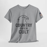Load image into Gallery viewer, Country Over Cult – Eagle Patriotic Tee
