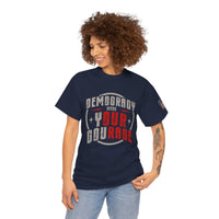 Load image into Gallery viewer, Democracy Needs Your Courage | Bold Patriotic Tee
