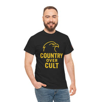 Load image into Gallery viewer, Country Over Cult – Eagle Patriotic Tee
