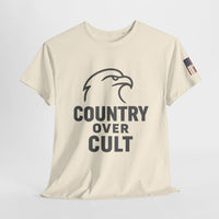 Load image into Gallery viewer, Country Over Cult – Eagle Patriotic Tee
