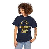 Load image into Gallery viewer, Country Over Cult – Eagle Patriotic Tee
