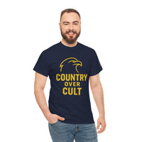Load image into Gallery viewer, Country Over Cult – Eagle Patriotic Tee
