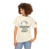 Load image into Gallery viewer, Country Over Cult – Eagle Patriotic Tee
