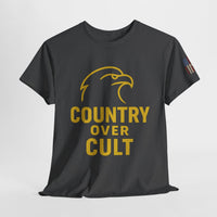 Load image into Gallery viewer, Country Over Cult – Eagle Patriotic Tee

