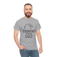Load image into Gallery viewer, Country Over Cult – Eagle Patriotic Tee
